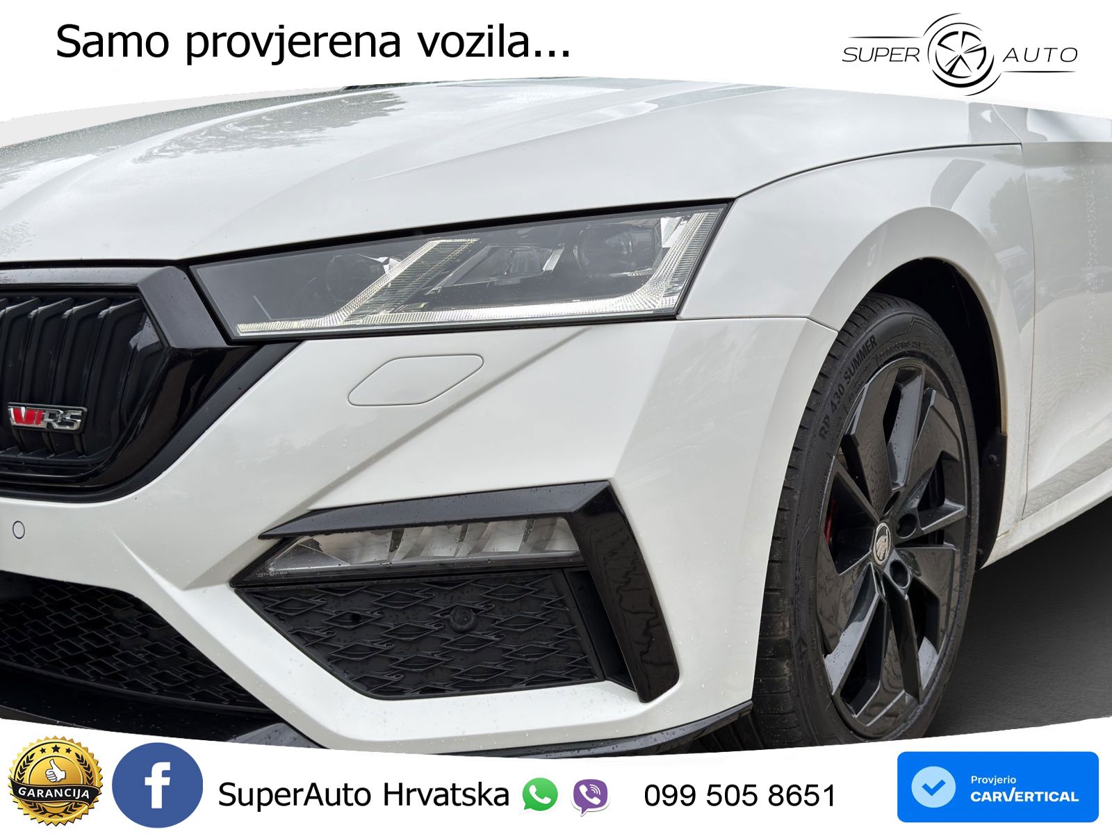 Škoda Octavia Combi RS 2.0 TDI (200 KS) 4x4 DSG LED+GR SJED+ACC