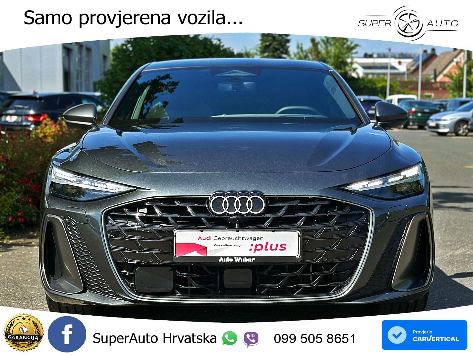 Audi A6 3.0 TFSI V6 (367 KS) quattro S tronic S line LED+GR SJED+ACC