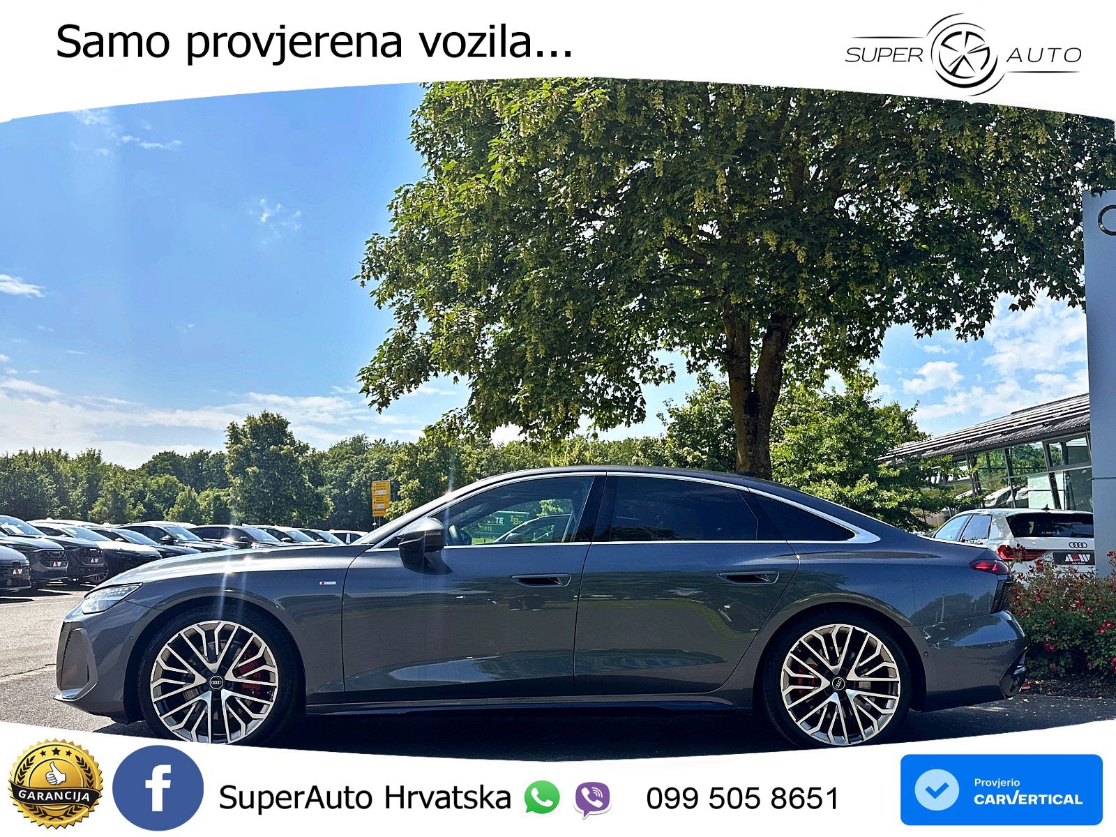 Audi A6 3.0 TFSI V6 (367 KS) quattro S tronic S line LED+GR SJED+ACC