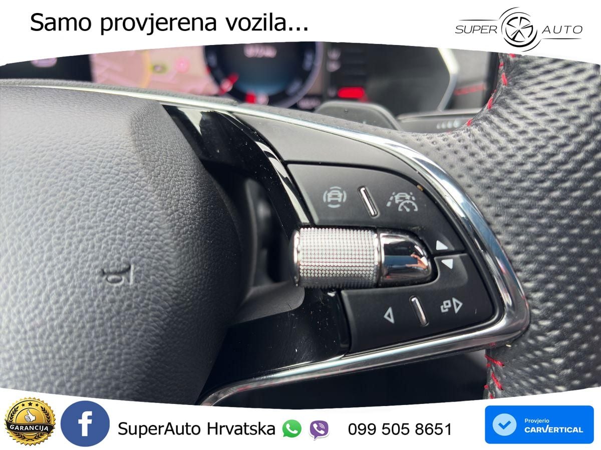 Škoda Octavia Combi RS 2.0 TDI (200 KS) 4x4 DSG LED+GR SJED+ACC