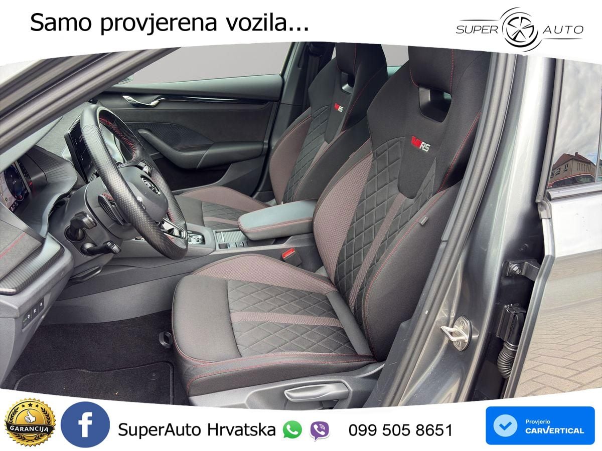 Škoda Octavia Combi RS 2.0 TDI (200 KS) 4x4 DSG LED+GR SJED+ACC