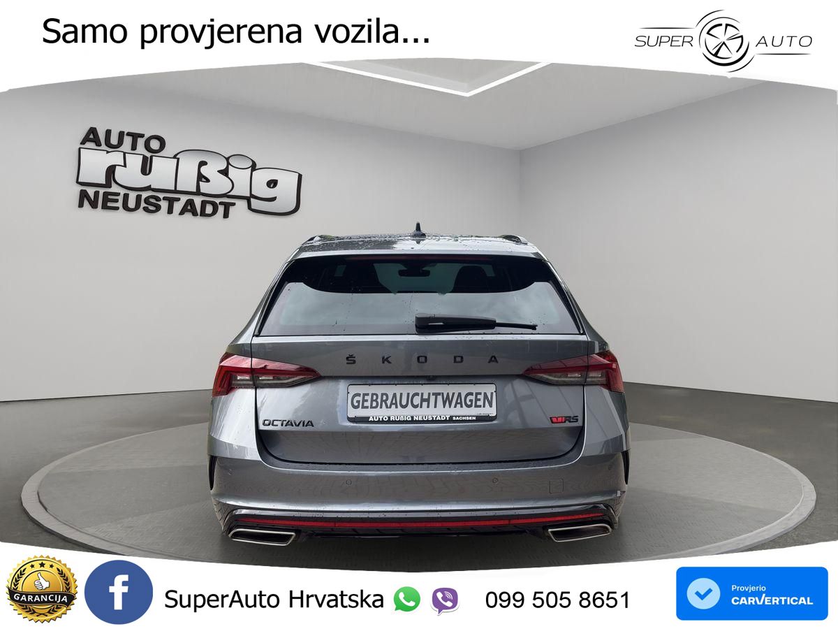 Škoda Octavia Combi RS 2.0 TDI (200 KS) 4x4 DSG LED+GR SJED+ACC