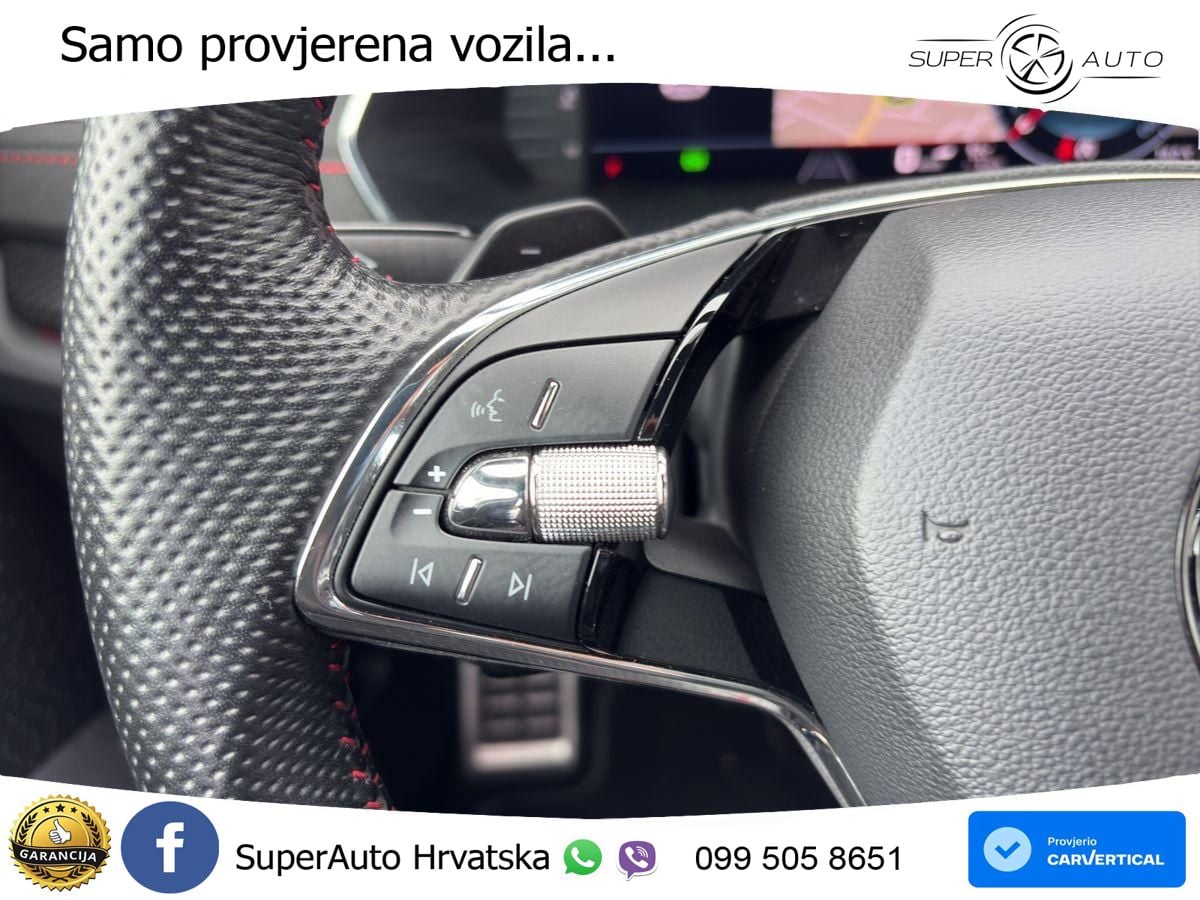 Škoda Octavia Combi RS 2.0 TDI (200 KS) 4x4 DSG LED+GR SJED+ACC
