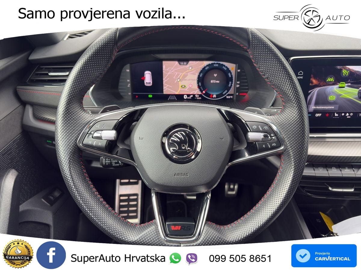 Škoda Octavia Combi RS 2.0 TDI (200 KS) 4x4 DSG LED+GR SJED+ACC