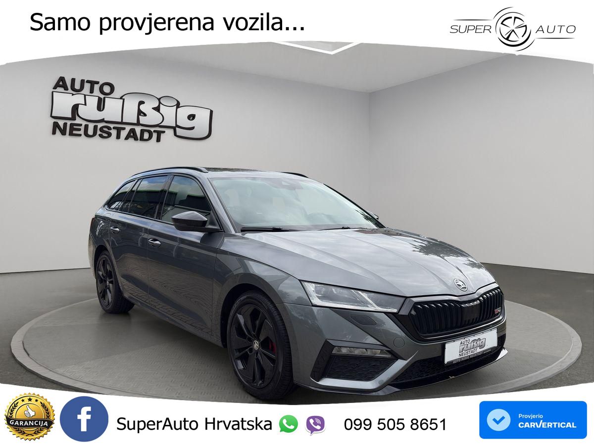 Škoda Octavia Combi RS 2.0 TDI (200 KS) 4x4 DSG LED+GR SJED+ACC