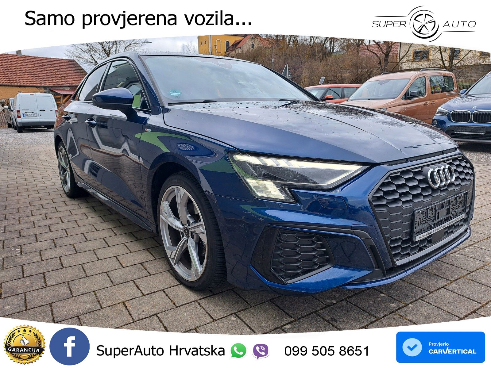 Audi A3 Limuzina 35 TFSI (150 KS) S tronic MATRIX+GR SJED+KAM