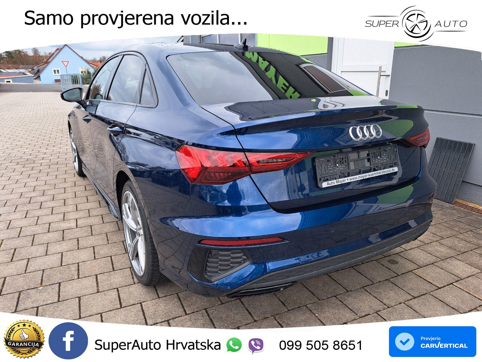 Audi A3 Limuzina 35 TFSI (150 KS) S tronic MATRIX+GR SJED+KAM