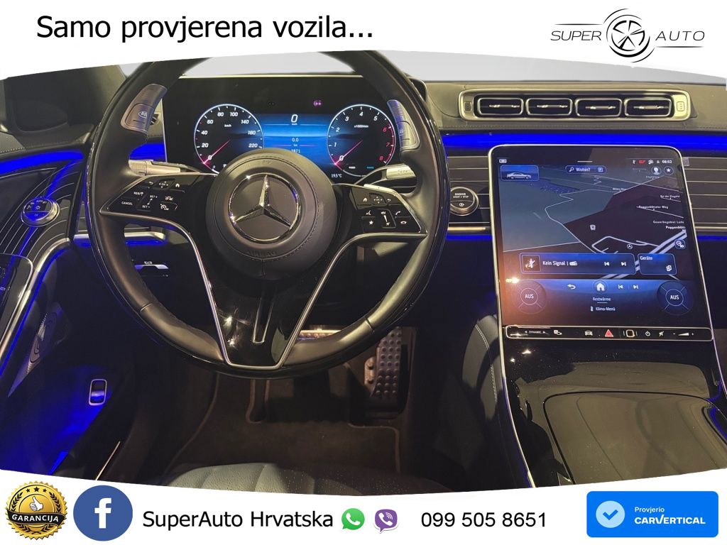 Mercedes S 500 (449 KS) EQ Boost 4MATIC 9G-TRONIC AMG ACC+HEAD+4xGR SJED+360+PANO