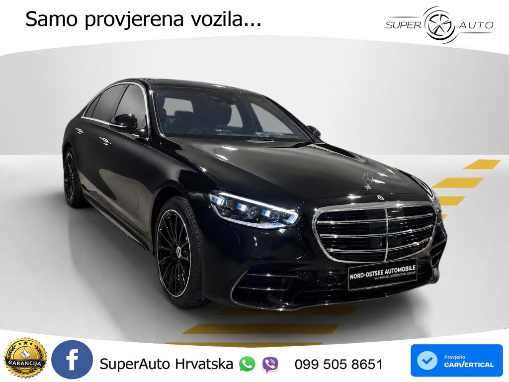 Mercedes S 500 (449 KS) EQ Boost 4MATIC 9G-TRONIC AMG ACC+HEAD+4xGR SJED+360+PANO