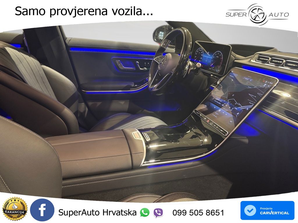 Mercedes S 500 (449 KS) EQ Boost 4MATIC 9G-TRONIC AMG ACC+HEAD+4xGR SJED+360+PANO
