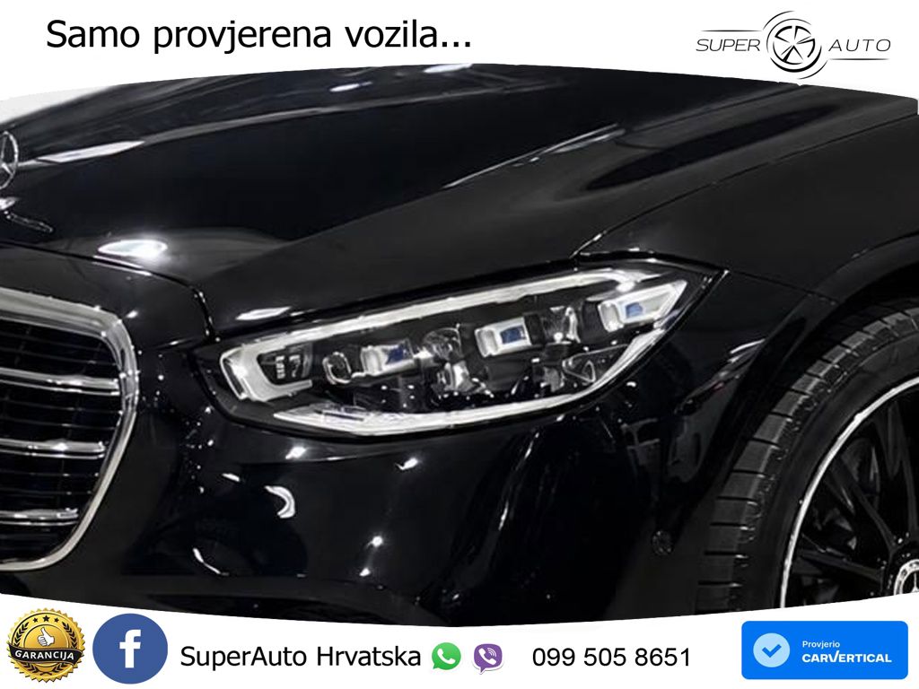 Mercedes S 500 (449 KS) EQ Boost 4MATIC 9G-TRONIC AMG ACC+HEAD+4xGR SJED+360+PANO