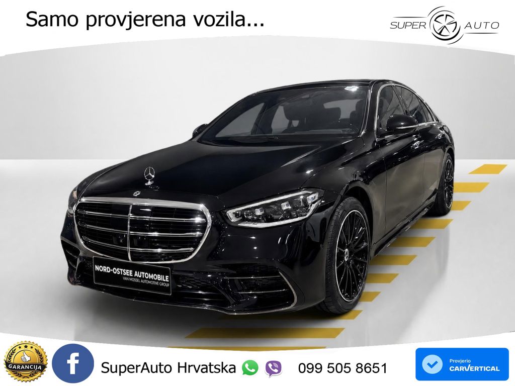 Mercedes S 500 (449 KS) EQ Boost 4MATIC 9G-TRONIC AMG ACC+HEAD+4xGR SJED+360+PANO