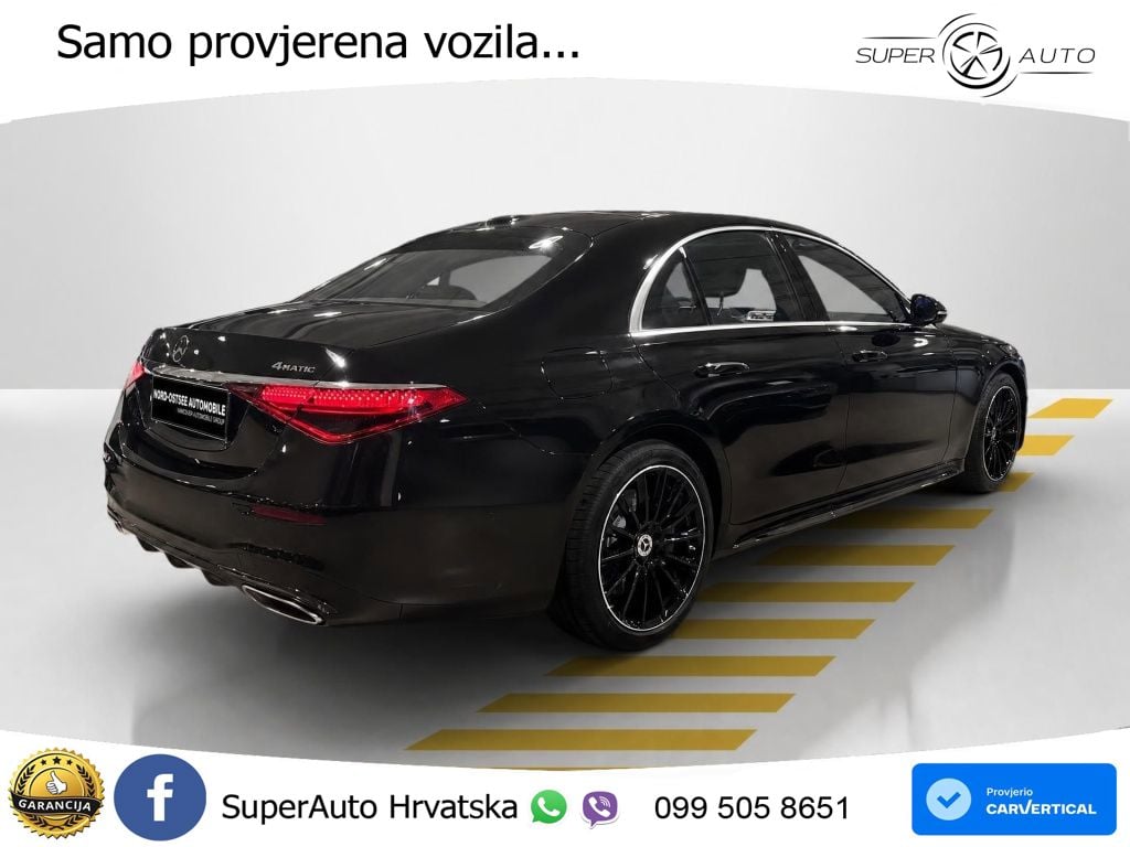 Mercedes S 500 (449 KS) EQ Boost 4MATIC 9G-TRONIC AMG ACC+HEAD+4xGR SJED+360+PANO