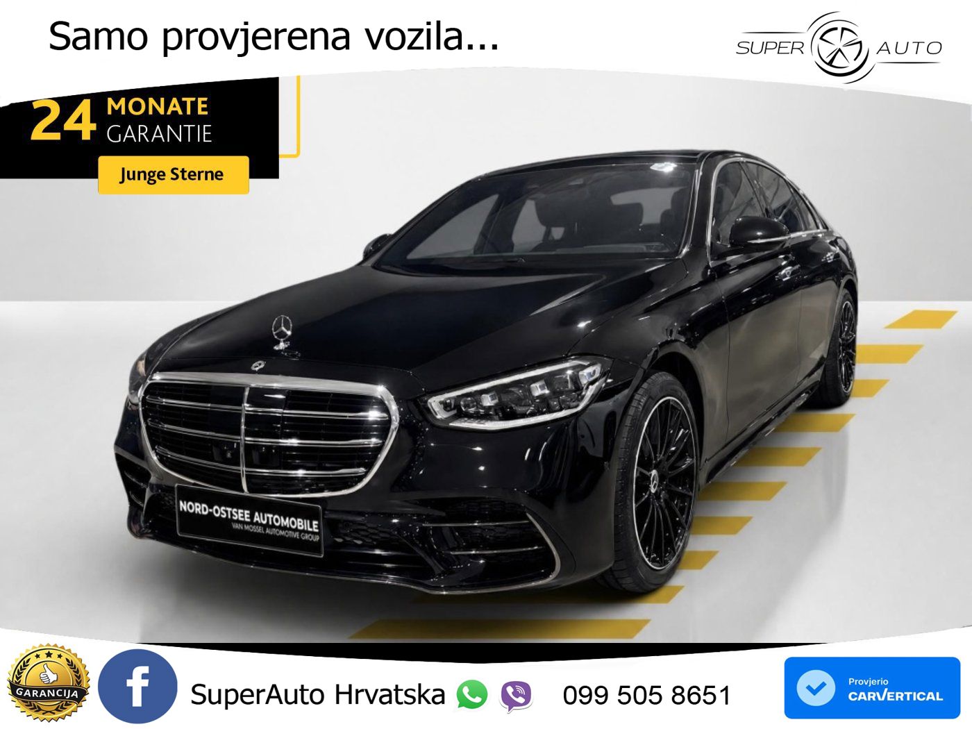 Mercedes S 500 (449 KS) EQ Boost 4MATIC 9G-TRONIC AMG ACC+HEAD+4xGR SJED+360+PANO