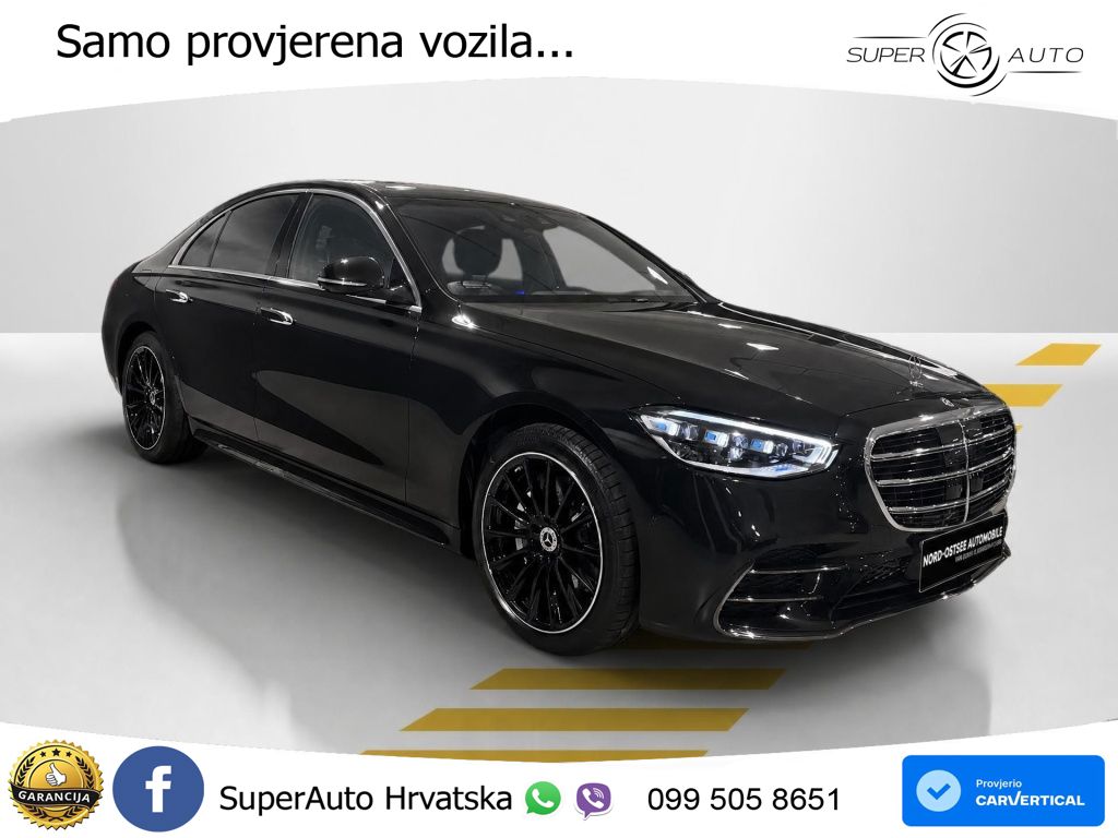 Mercedes S 500 (449 KS) EQ Boost 4MATIC 9G-TRONIC AMG ACC+HEAD+4xGR SJED+360+PANO
