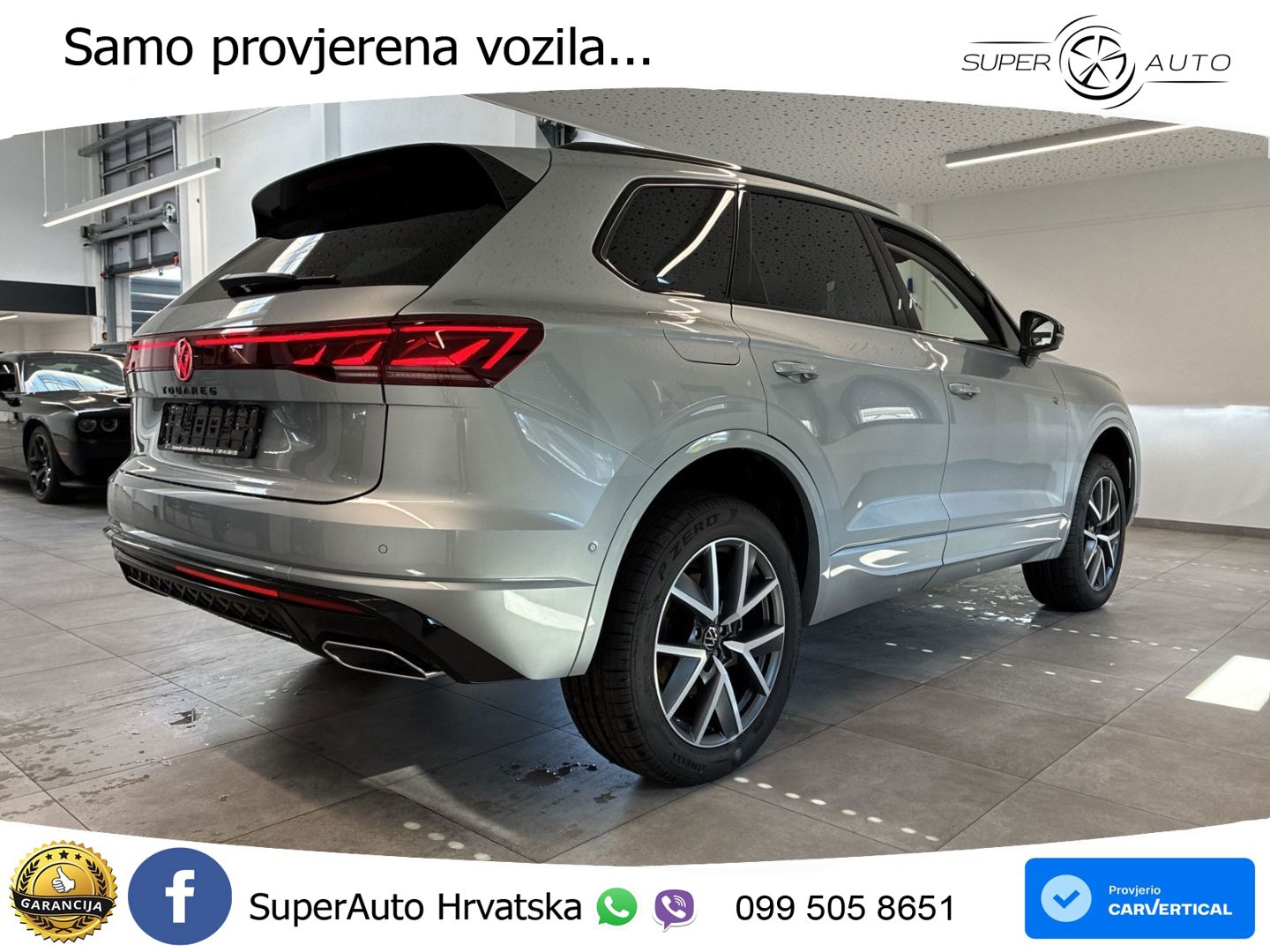 Volkswagen Touareg 3.0 V6 TDI (286 KS) 4MOTION Tiptronic ZRAČNI+ACC+GR SJED+KAM+PANO