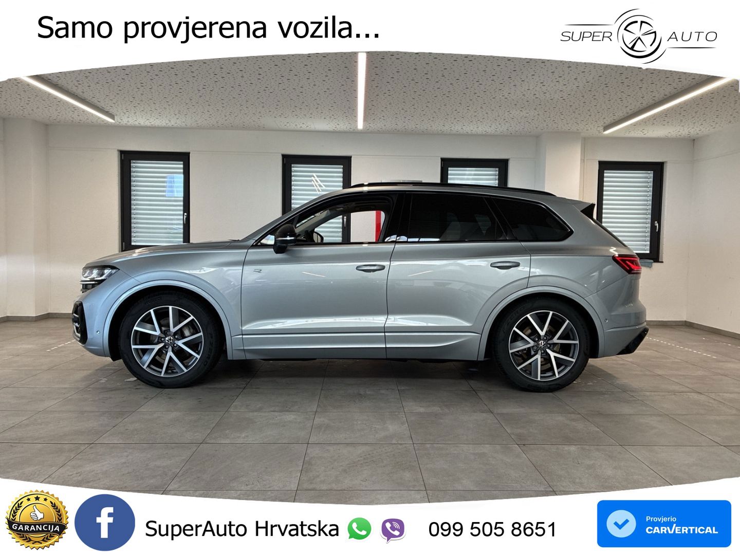 Volkswagen Touareg 3.0 V6 TDI (286 KS) 4MOTION Tiptronic ZRAČNI+ACC+GR SJED+KAM+PANO