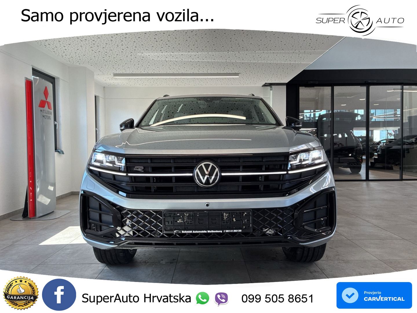 Volkswagen Touareg 3.0 V6 TDI (286 KS) 4MOTION Tiptronic ZRAČNI+ACC+GR SJED+KAM+PANO