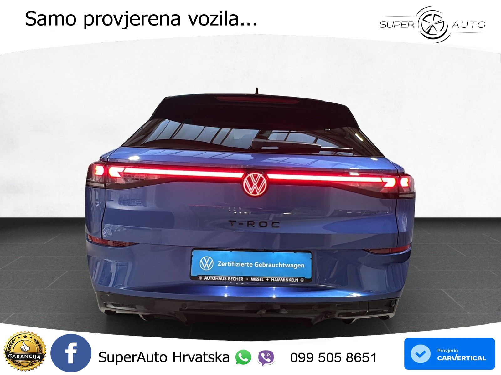 Volkswagen T-Roc 1.5 eTSI (150 KS)  DSG LED+GR SJED+ACC