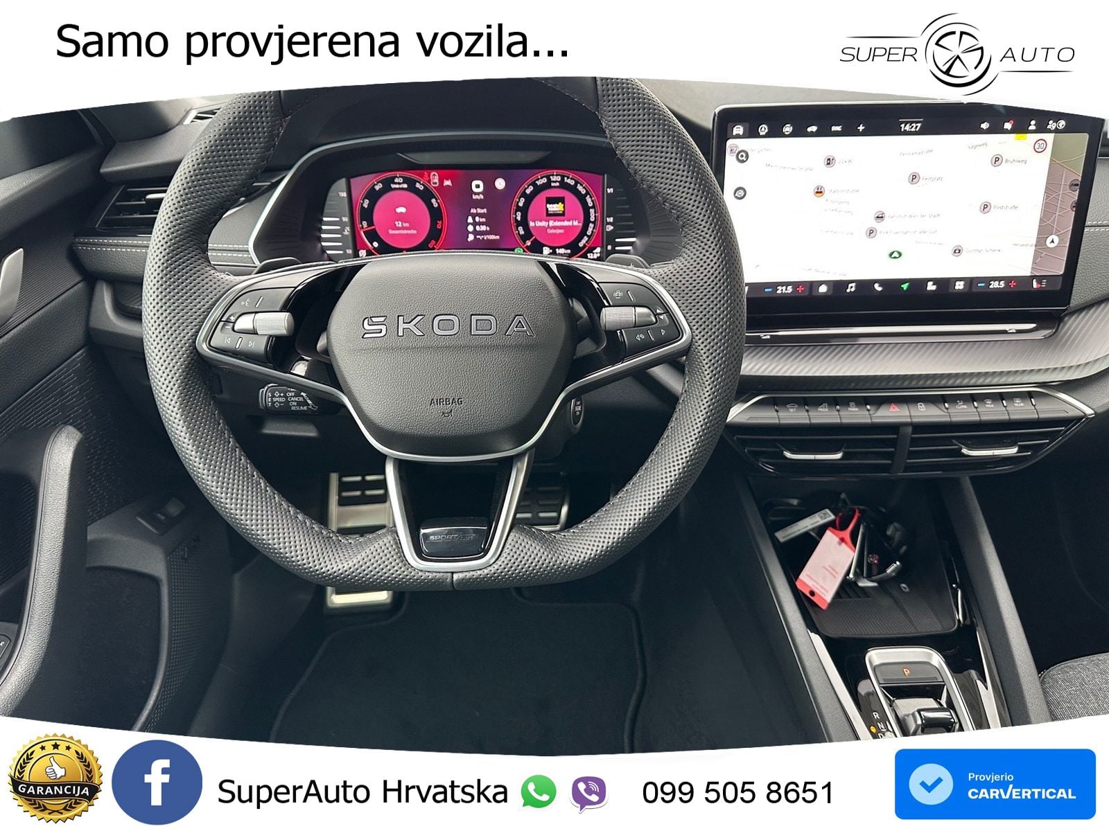 Škoda Octavia Combi 2.0 TSI (204 KS) 4x4 DSG SportLine LED+GR SJED+ACC