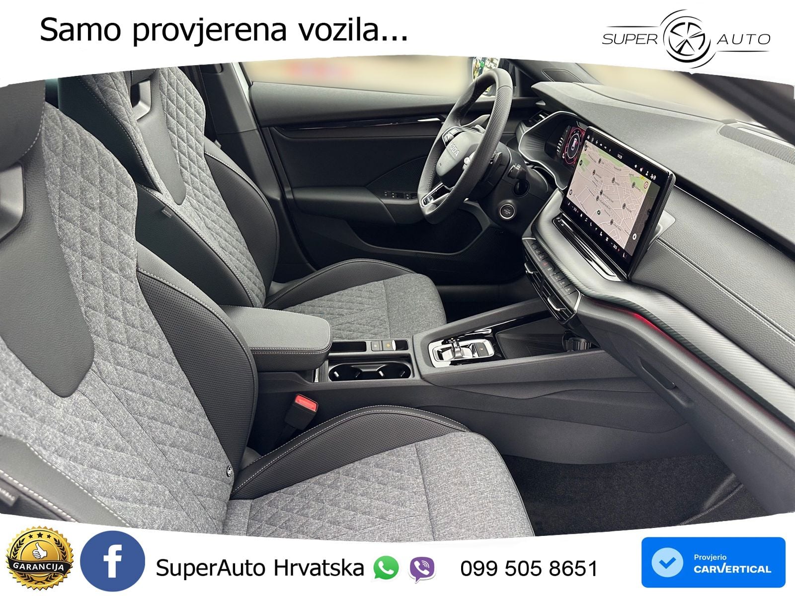 Škoda Octavia Combi 2.0 TSI (204 KS) 4x4 DSG SportLine LED+GR SJED+ACC