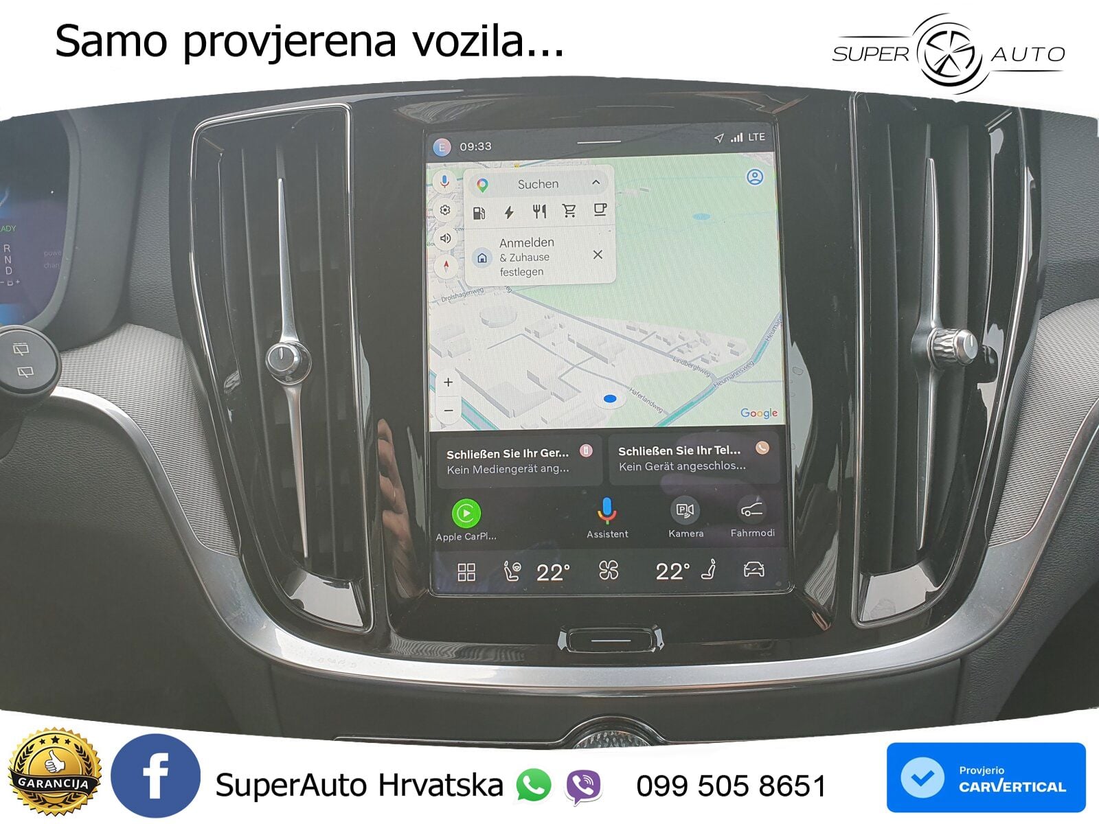 Volvo V60 2.0 T6 AWD Geartronic LED+GR SJED+ACC