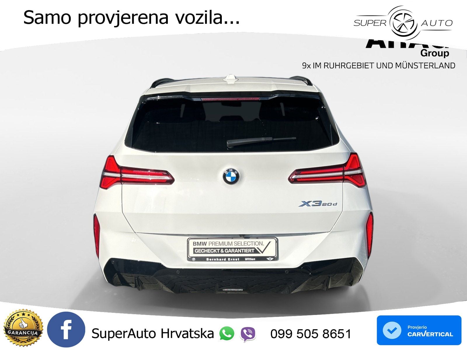 BMW X3 20d xDrive Steptronic M Sport LED+GR SJED+ACC