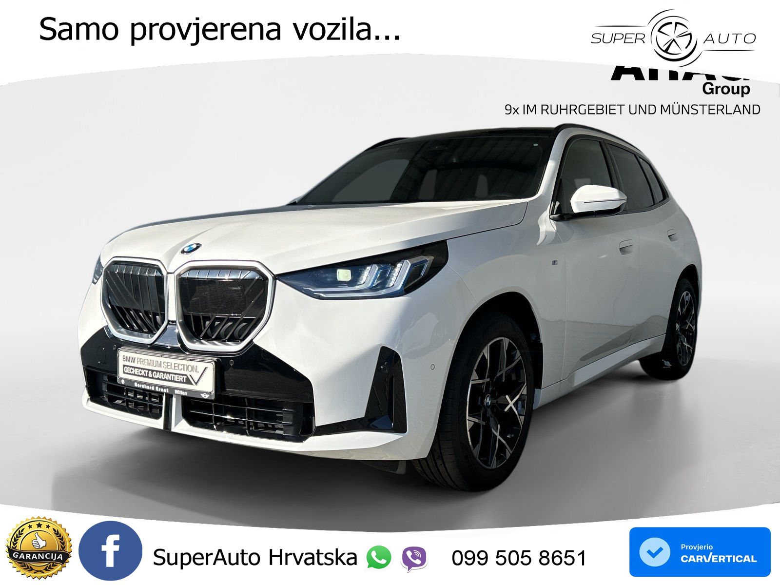 BMW X3 20d xDrive Steptronic M Sport LED+GR SJED+ACC