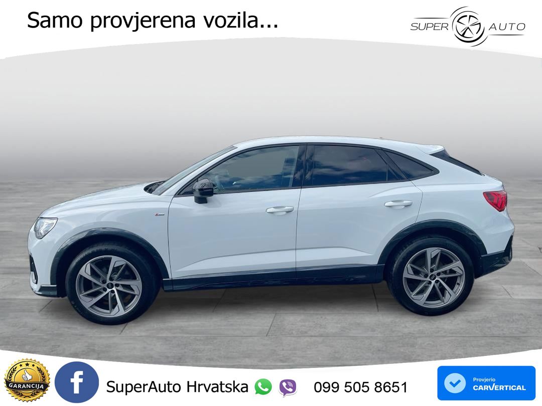 Audi Q3 II Sportback 35 TFSI (150 KS) S tronic S line LED+GR SJED+ACC