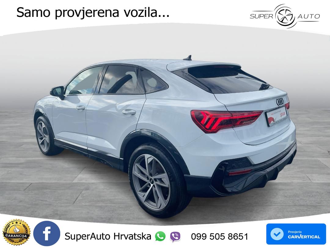 Audi Q3 II Sportback 35 TFSI (150 KS) S tronic S line LED+GR SJED+ACC