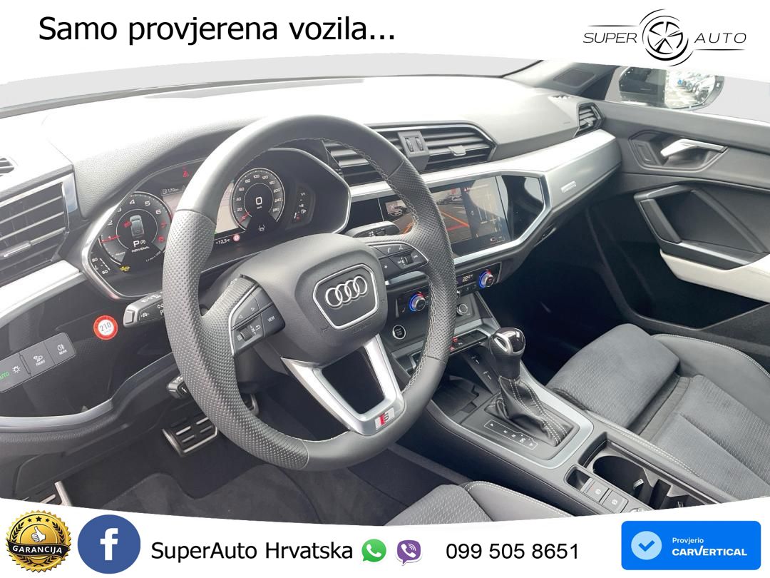 Audi Q3 II Sportback 35 TFSI (150 KS) S tronic S line LED+GR SJED+ACC