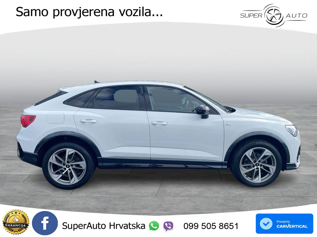 Audi Q3 II Sportback 35 TFSI (150 KS) S tronic S line LED+GR SJED+ACC