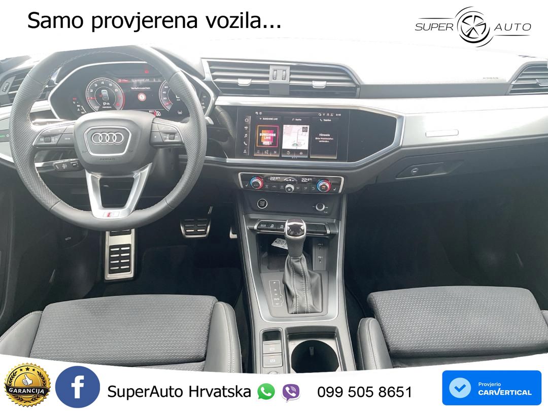 Audi Q3 II Sportback 35 TFSI (150 KS) S tronic S line LED+GR SJED+ACC
