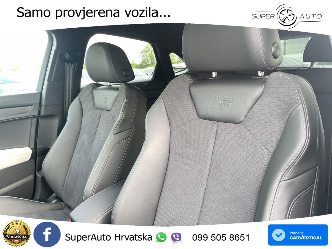 Audi Q3 II Sportback 35 TFSI (150 KS) S tronic S line LED+GR SJED+ACC