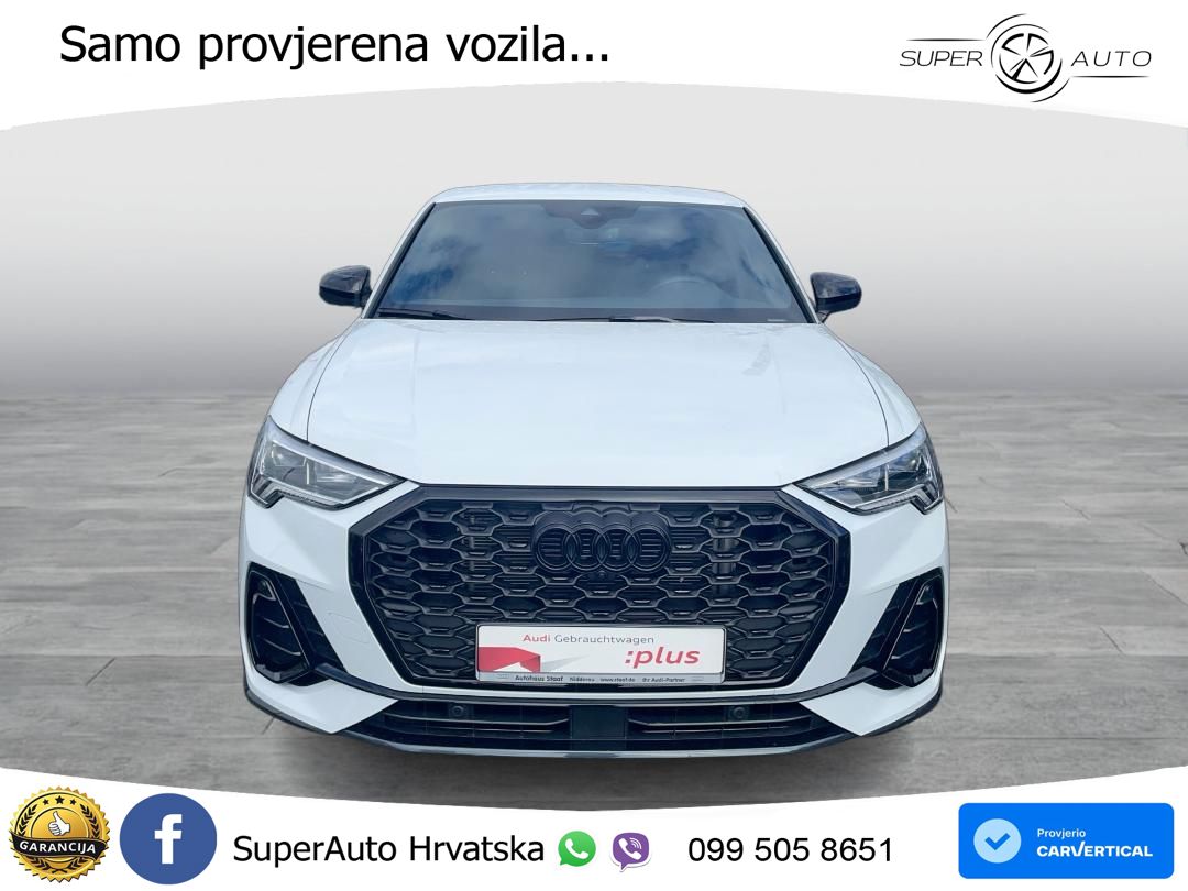 Audi Q3 II Sportback 35 TFSI (150 KS) S tronic S line LED+GR SJED+ACC