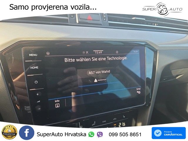 Volkswagen Passat Variant 2.0 TDI (150 KS) DSG Business LED+GR SJED+ACC