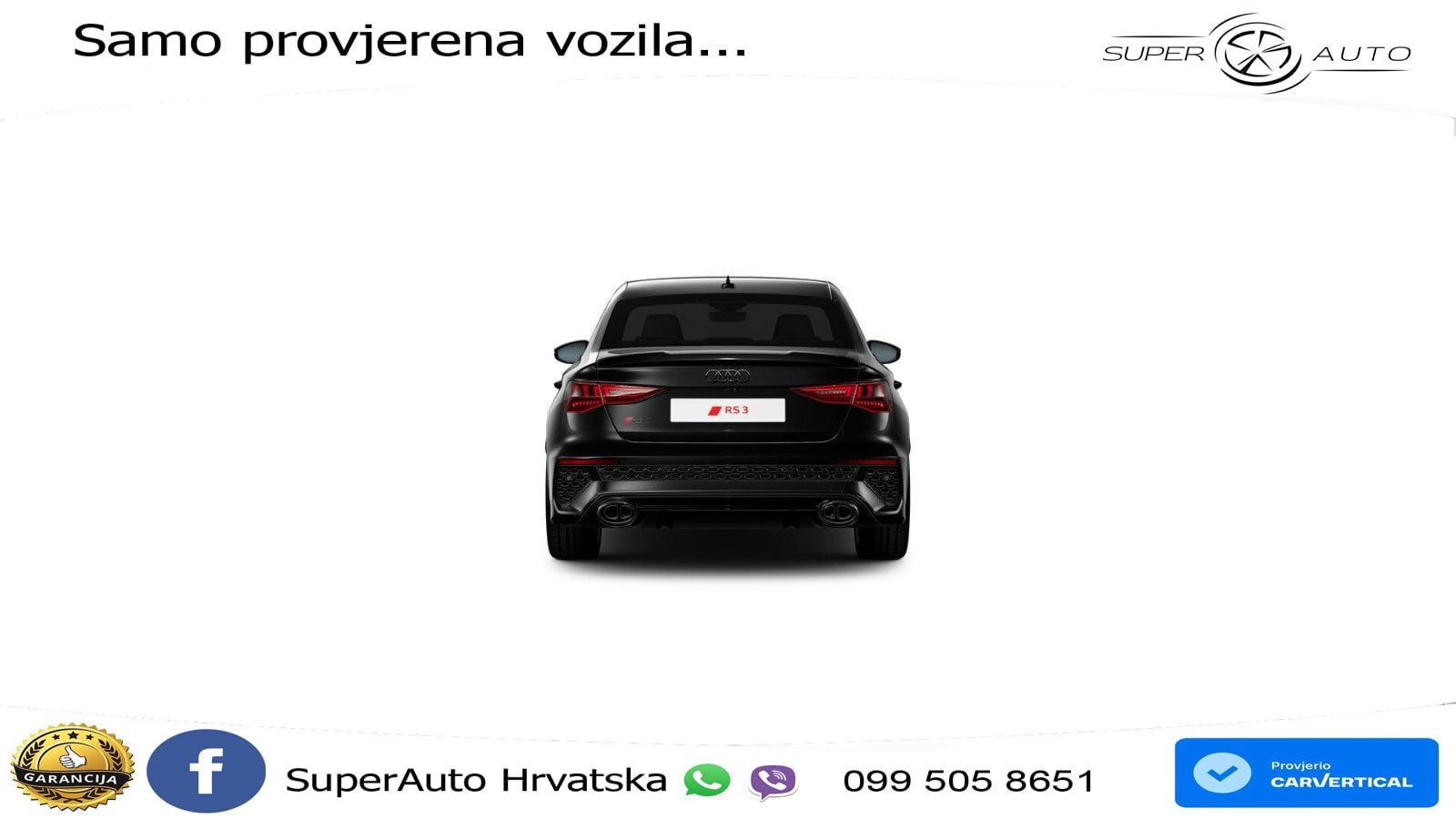 Audi RS3 Sedan 2.5 TFSI (400 KS) quattro S tronic ABT MATRIX+GR SJED+KAM
