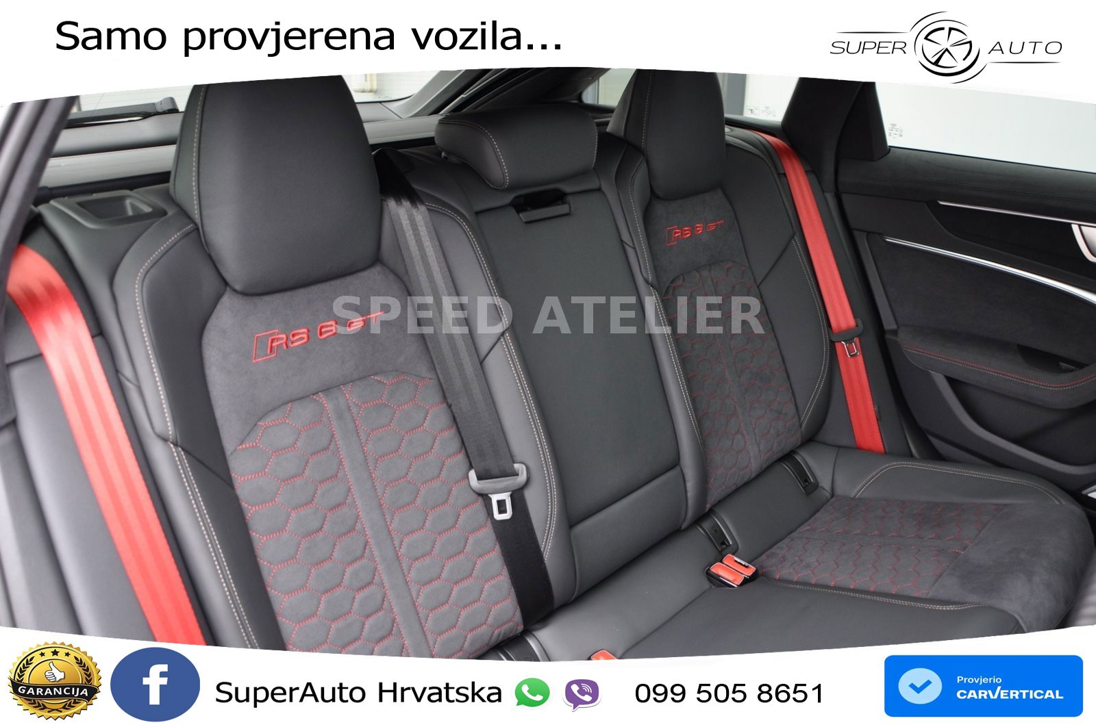 Audi RS6 Avant GT 4.0 TFSI V8 (630 KS) quattro tiptronic LED+GR SJED+ACC