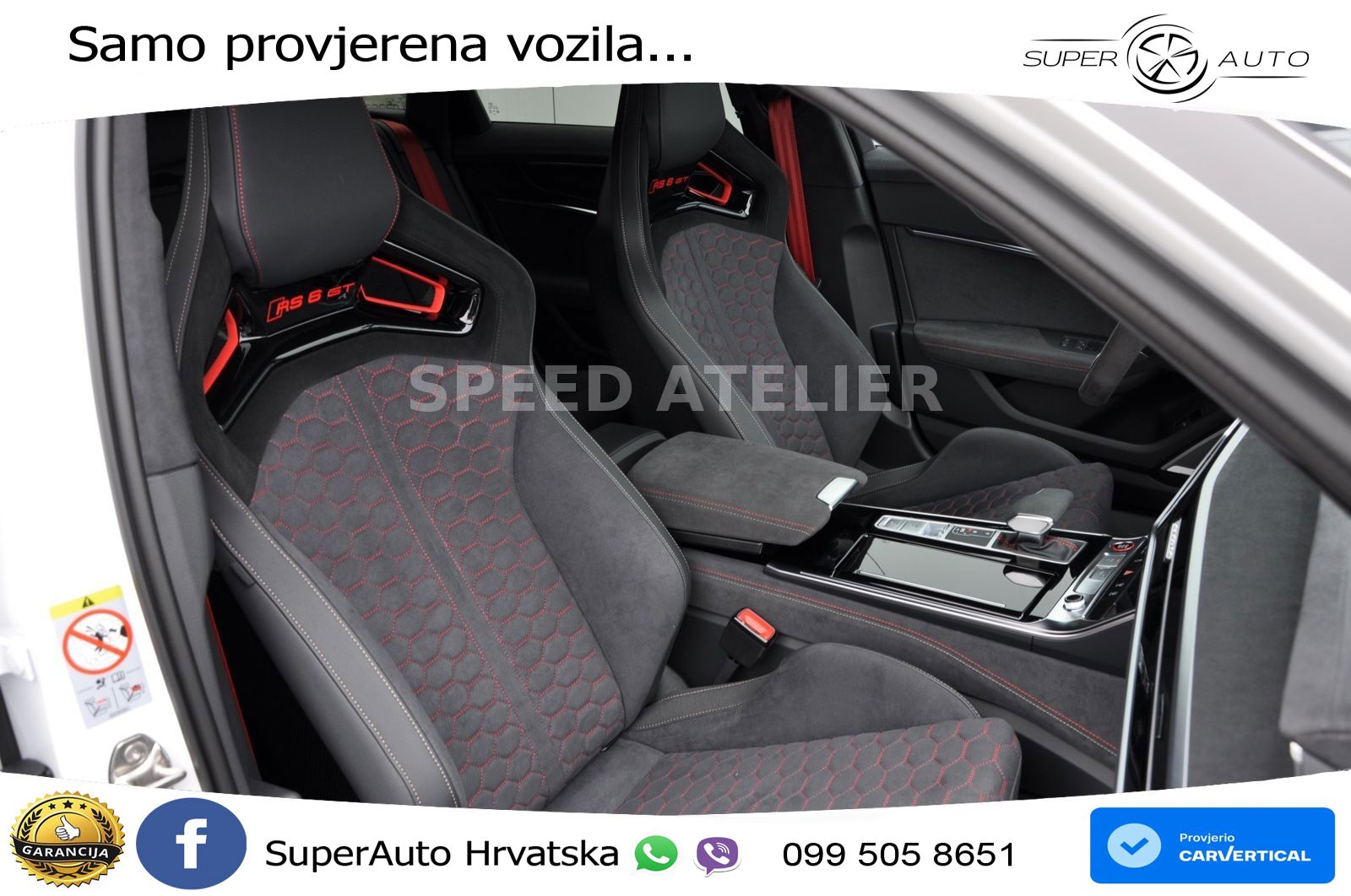Audi RS6 Avant GT 4.0 TFSI V8 (630 KS) quattro tiptronic LED+GR SJED+ACC