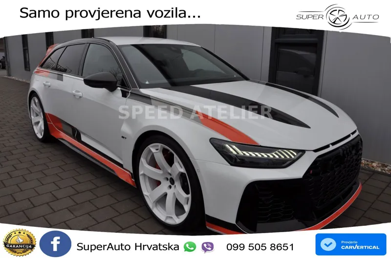 Audi RS6 Avant GT 4.0 TFSI V8 (630 KS) quattro tiptronic LED+GR SJED+ACC