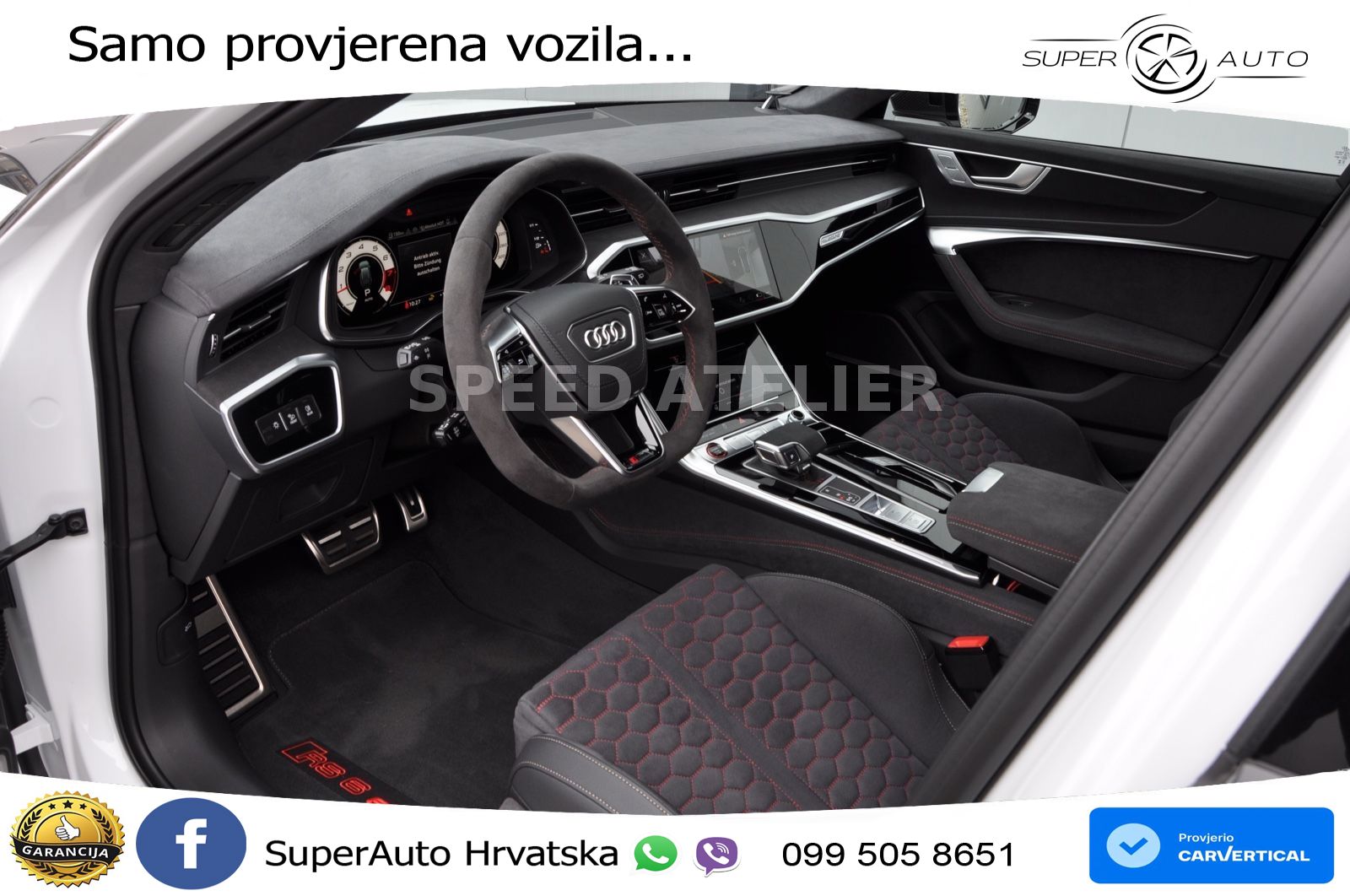 Audi RS6 Avant GT 4.0 TFSI V8 (630 KS) quattro tiptronic LED+GR SJED+ACC