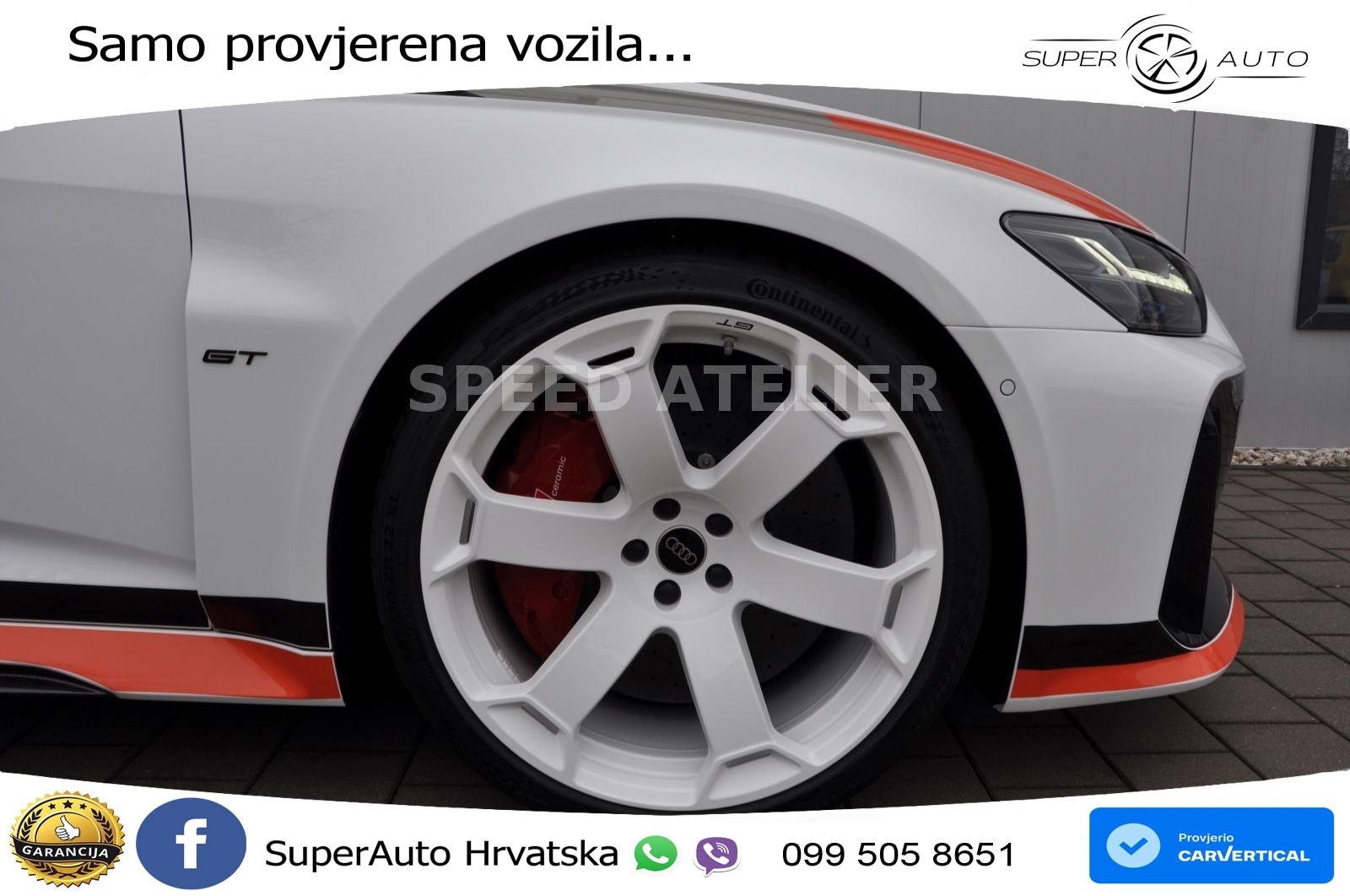 Audi RS6 Avant GT 4.0 TFSI V8 (630 KS) quattro tiptronic LED+GR SJED+ACC