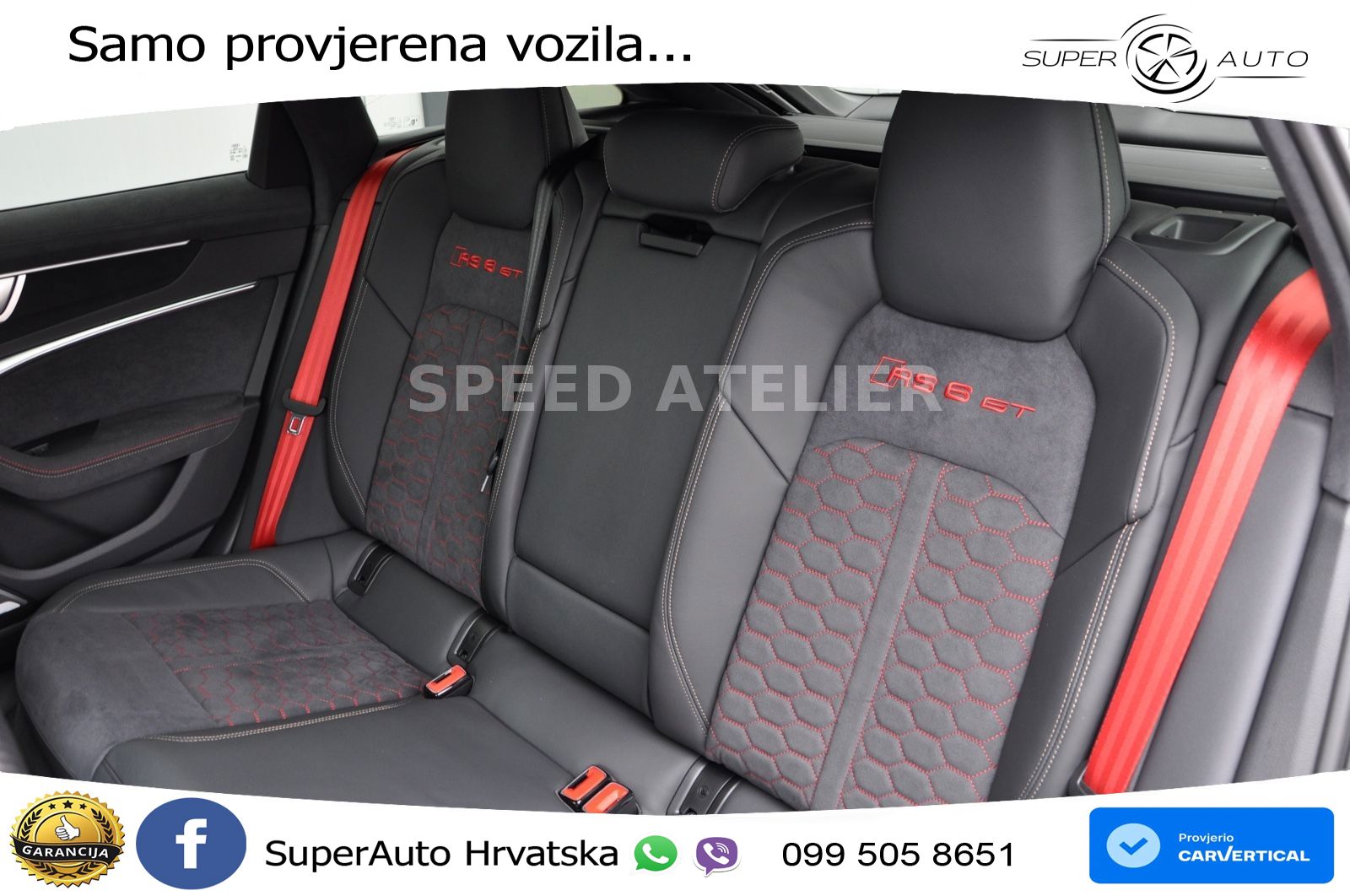 Audi RS6 Avant GT 4.0 TFSI V8 (630 KS) quattro tiptronic LED+GR SJED+ACC