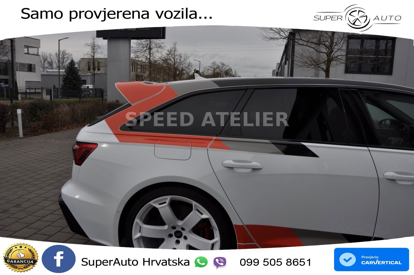 Audi RS6 Avant GT 4.0 TFSI V8 (630 KS) quattro tiptronic LED+GR SJED+ACC