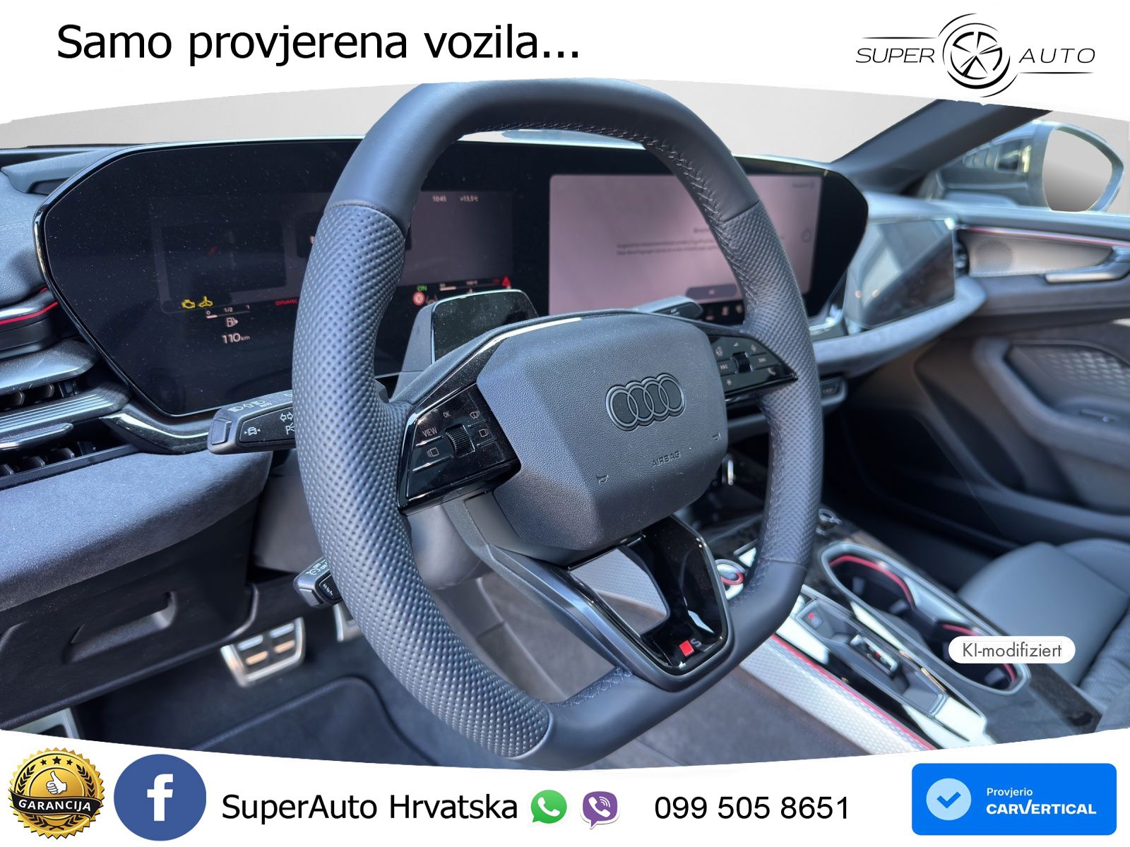 Audi A6 3.0 TFSI V6 (367 KS) quattro S tronic ZRAČNI+ACC+GR SJED+KAM+PANO