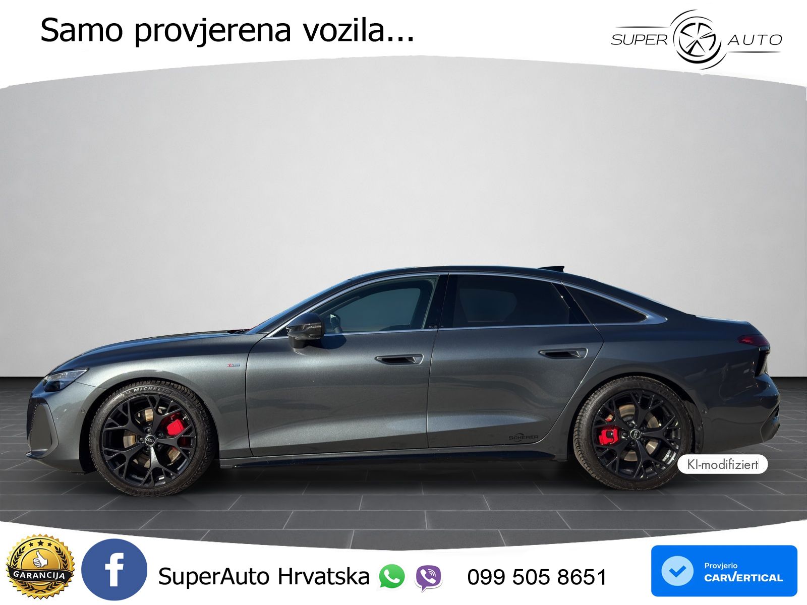 Audi A6 3.0 TFSI V6 (367 KS) quattro S tronic ZRAČNI+ACC+GR SJED+KAM+PANO