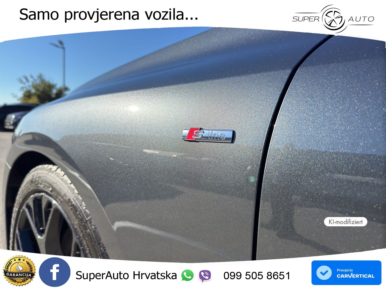 Audi A6 3.0 TFSI V6 (367 KS) quattro S tronic ZRAČNI+ACC+GR SJED+KAM+PANO