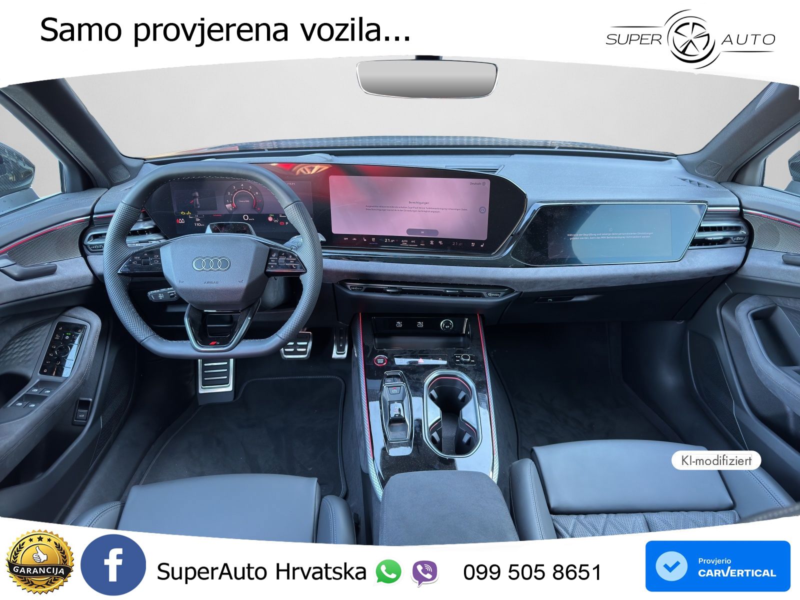 Audi A6 3.0 TFSI V6 (367 KS) quattro S tronic ZRAČNI+ACC+GR SJED+KAM+PANO