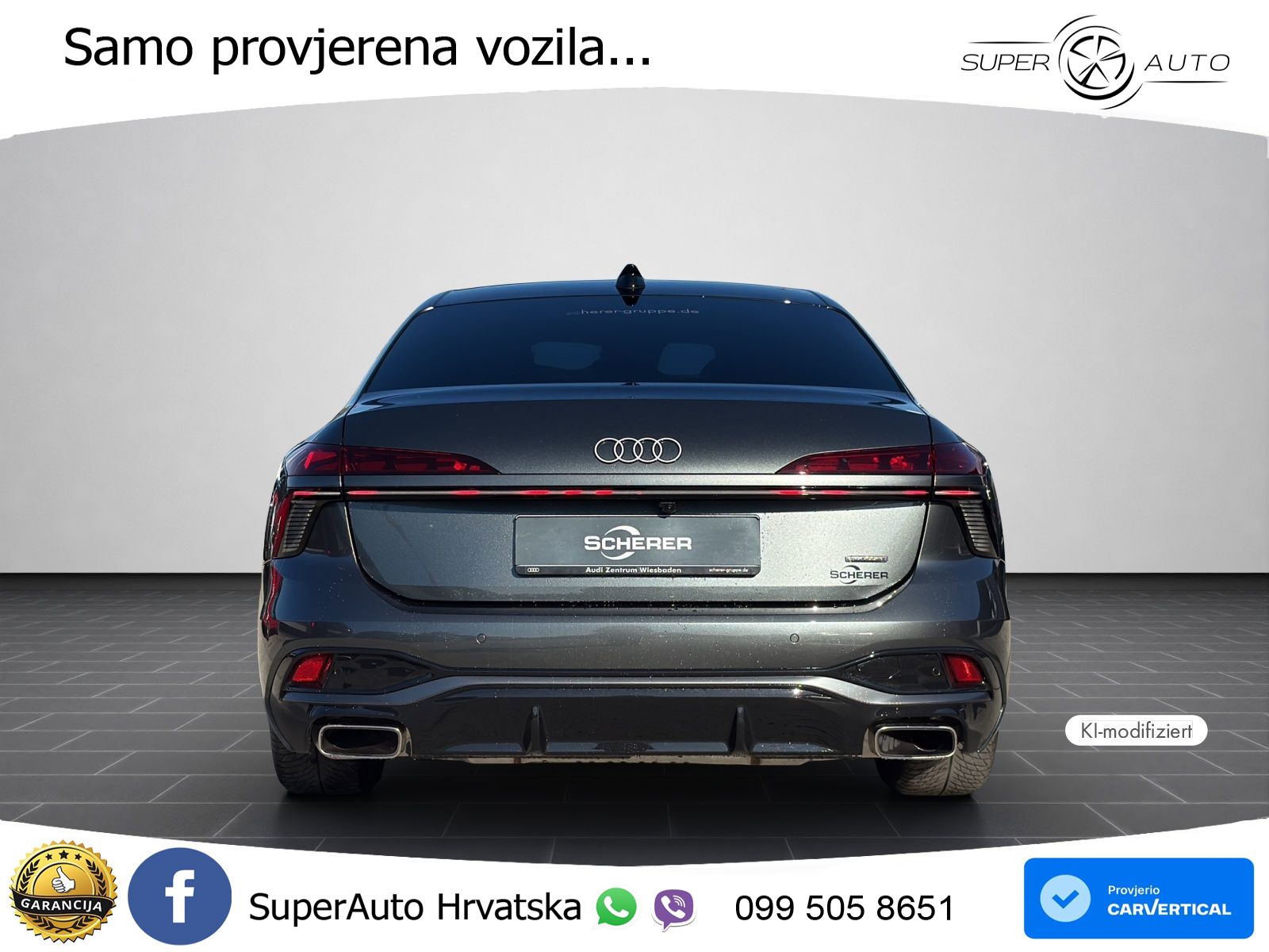 Audi A6 3.0 TFSI V6 (367 KS) quattro S tronic ZRAČNI+ACC+GR SJED+KAM+PANO
