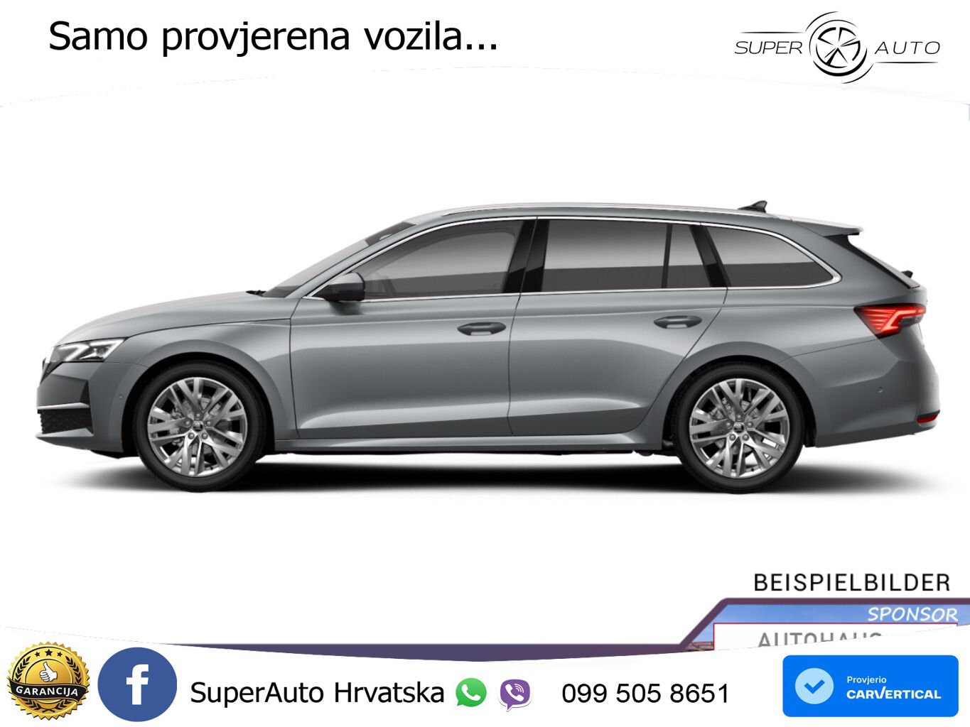 Škoda Octavia Combi 1.5 TSI (150 KS) DSG LED+GR SJED+ACC